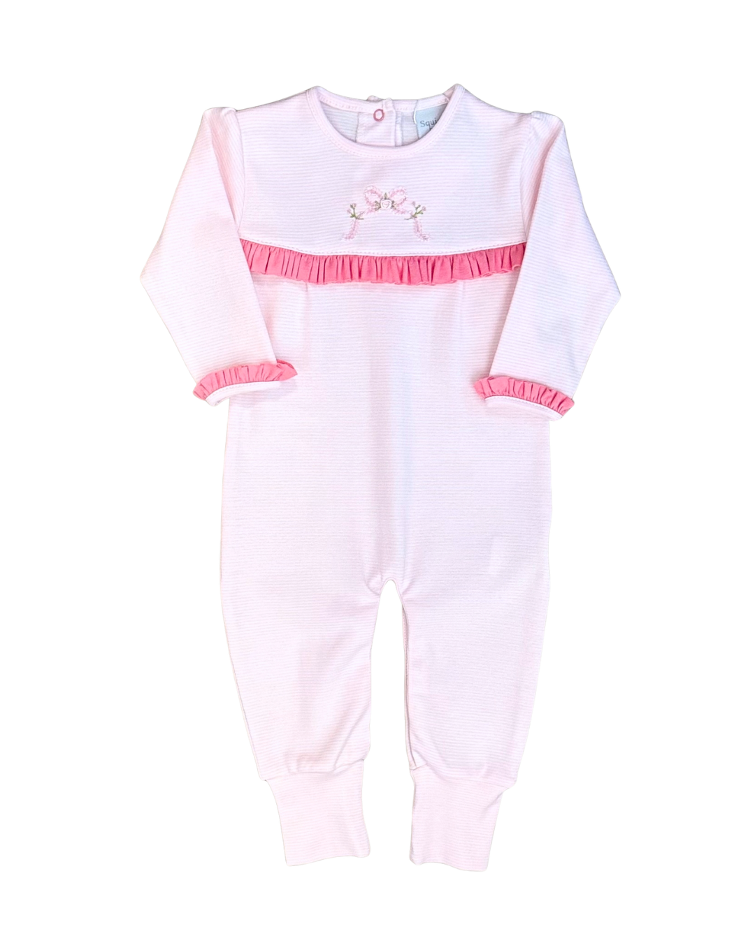 Squiggles - Ruffled Bow Romper