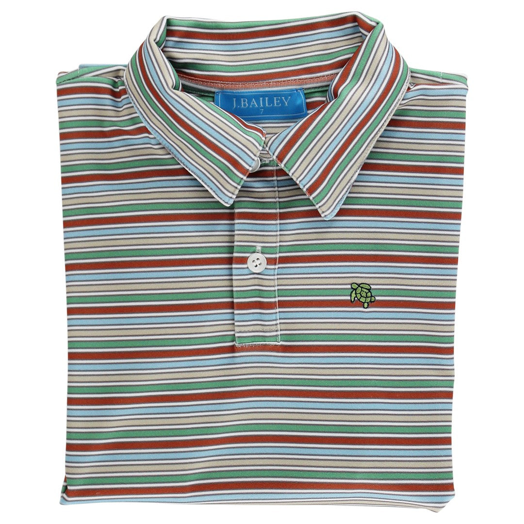 Harry Perf L/S Polo - Hazel