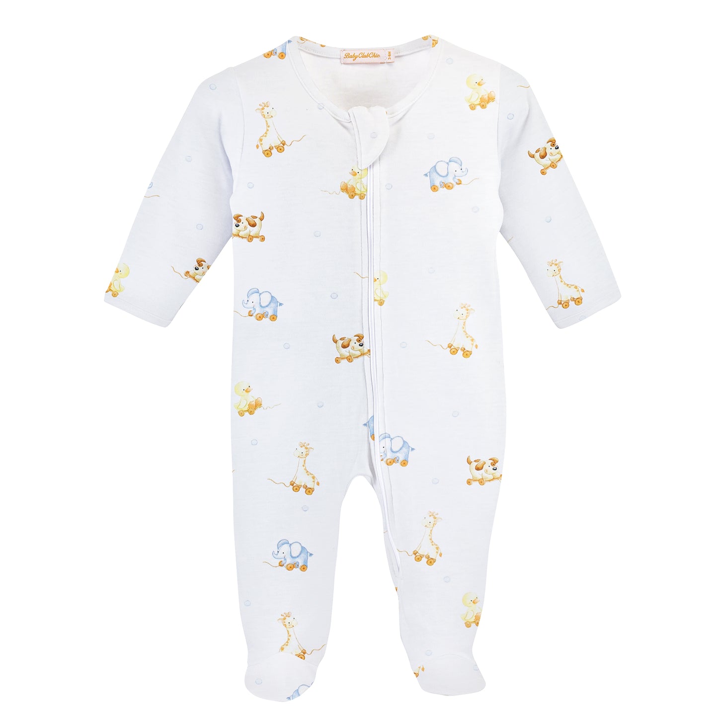 Sweet Toys Pima Zippered Footie