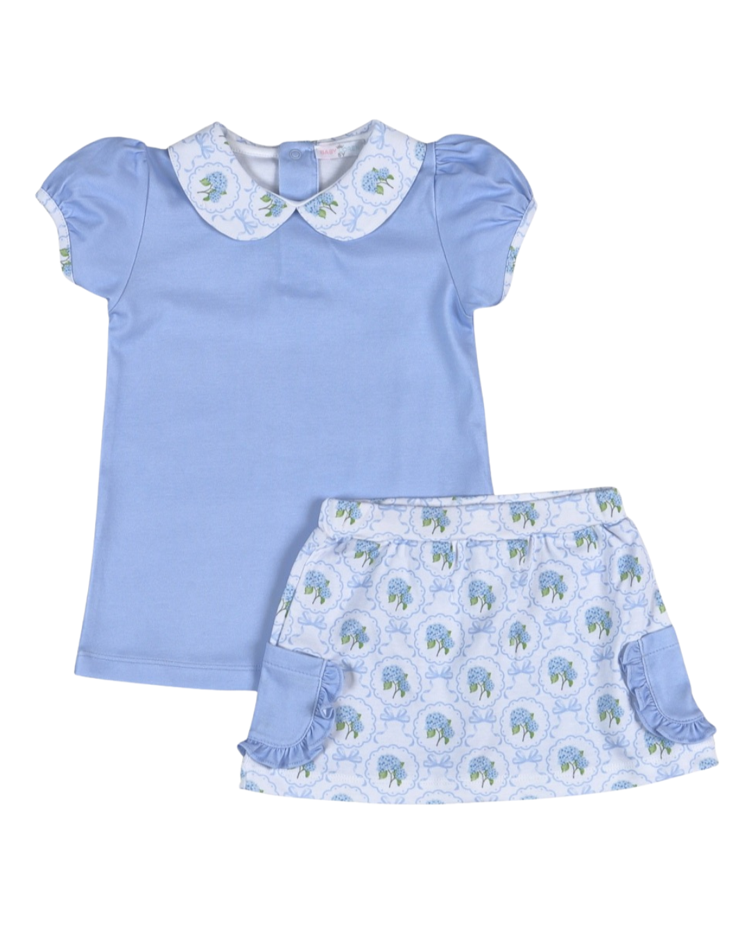 Molly Pima Hydrangeas - Skort Set