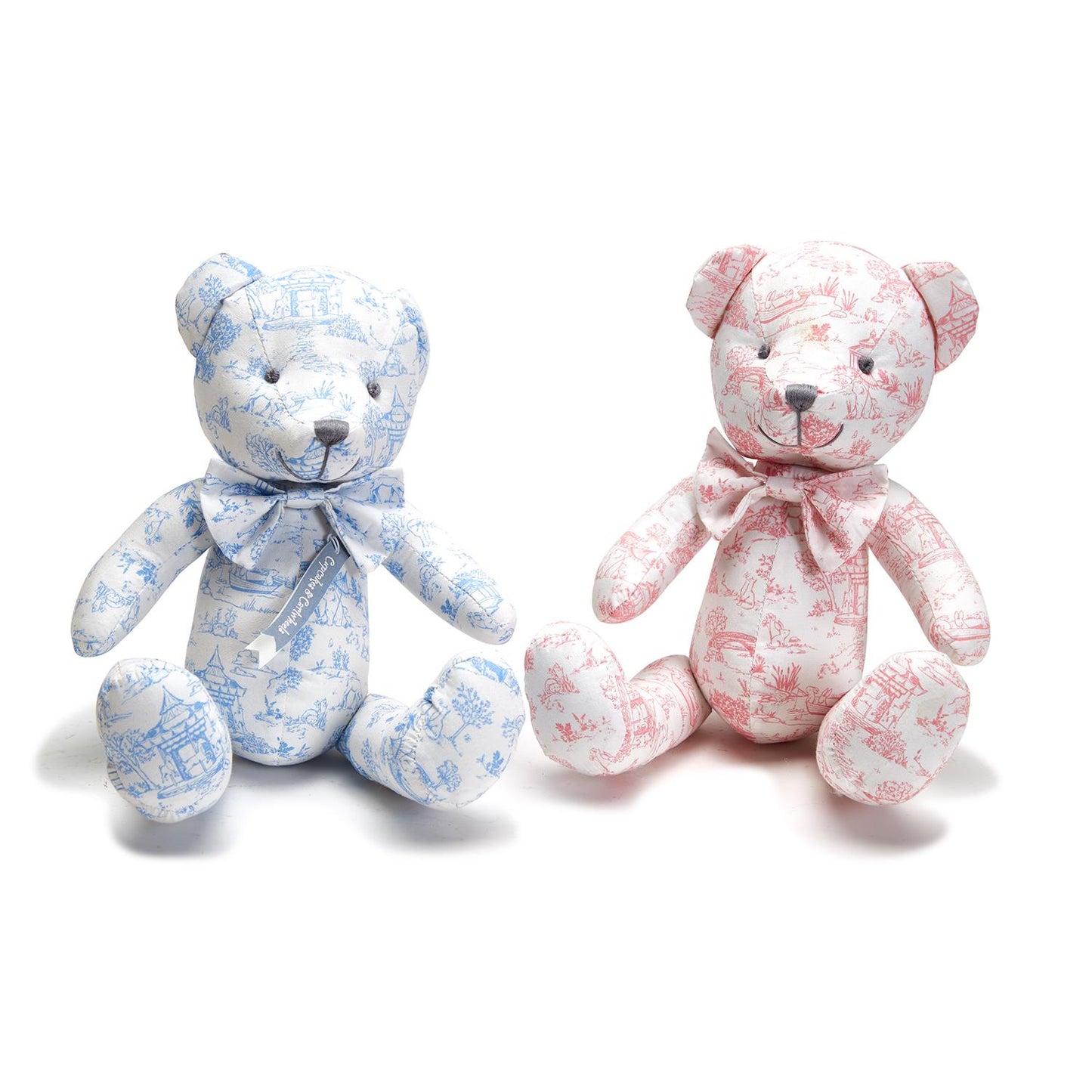 Toile Teddy Bear