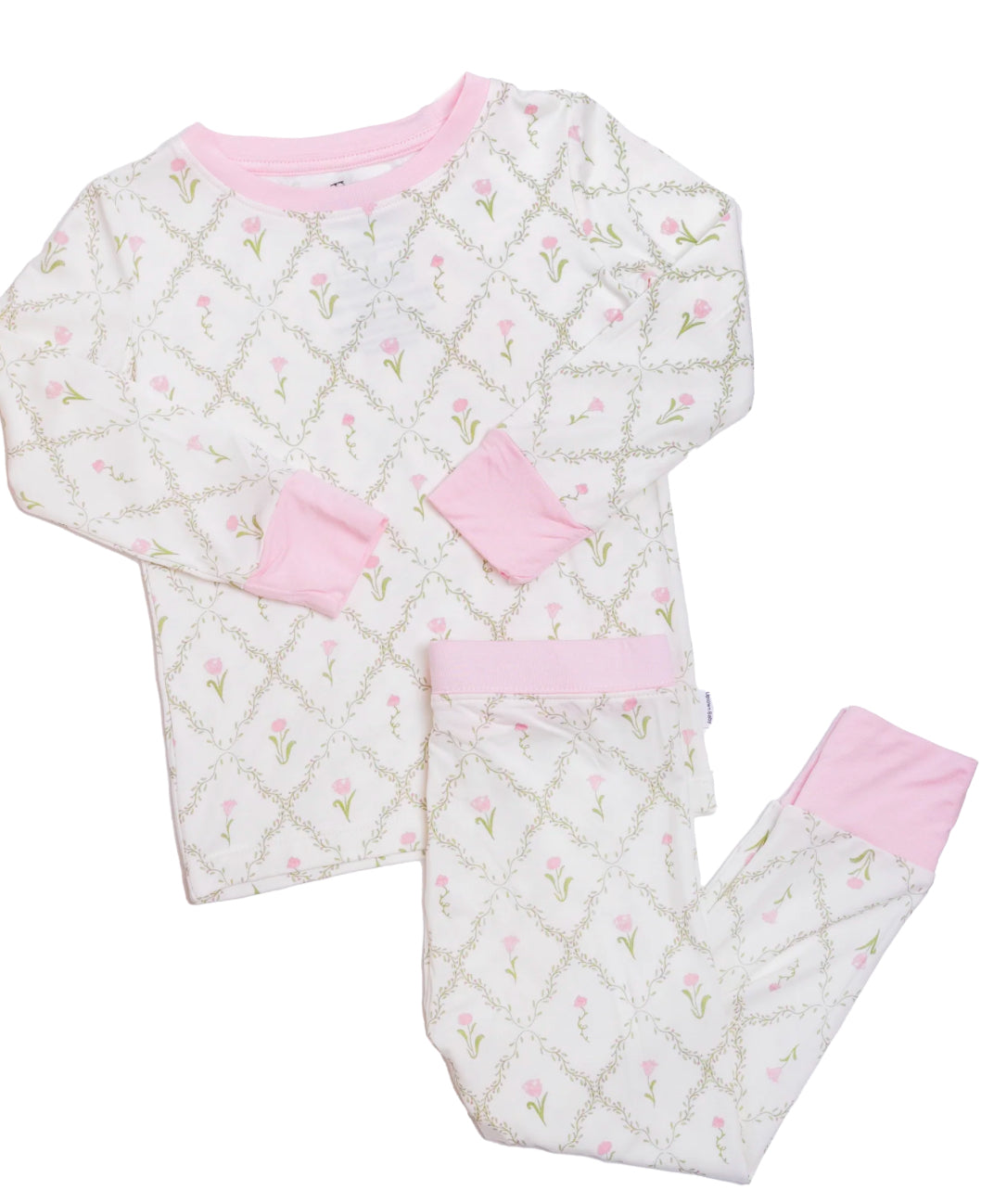 Flower Trellis - Bamboo Pajama Set