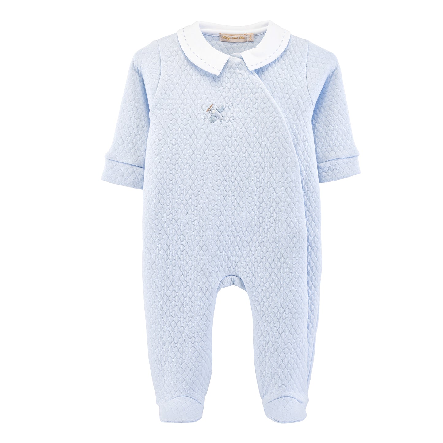 Lullaby Flight Pima Jacquard - Footie