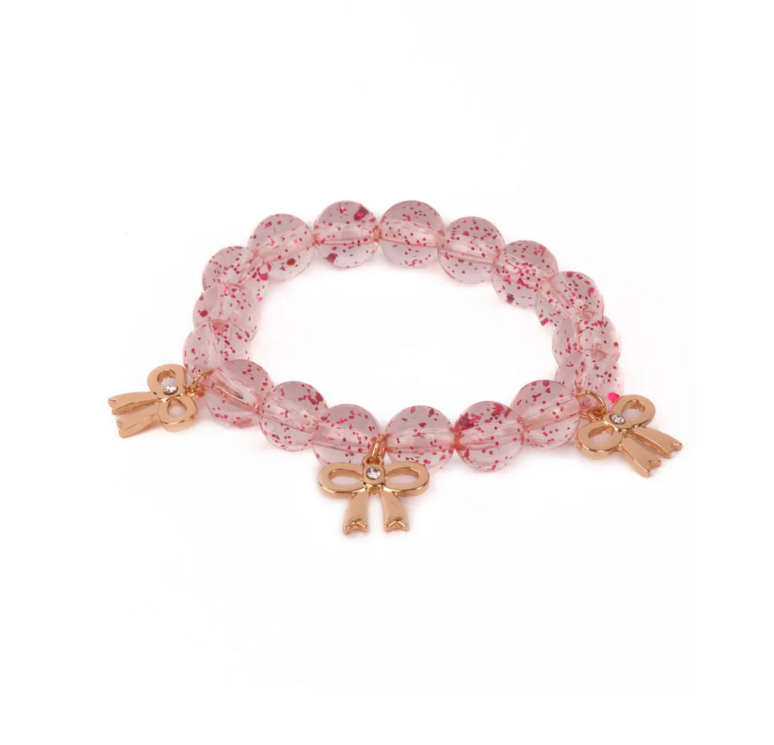 Precious Bows Sparkle Bead Bracelet