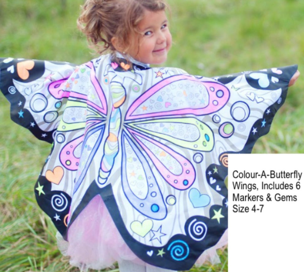 Color-A-Cape Butterfly Wings