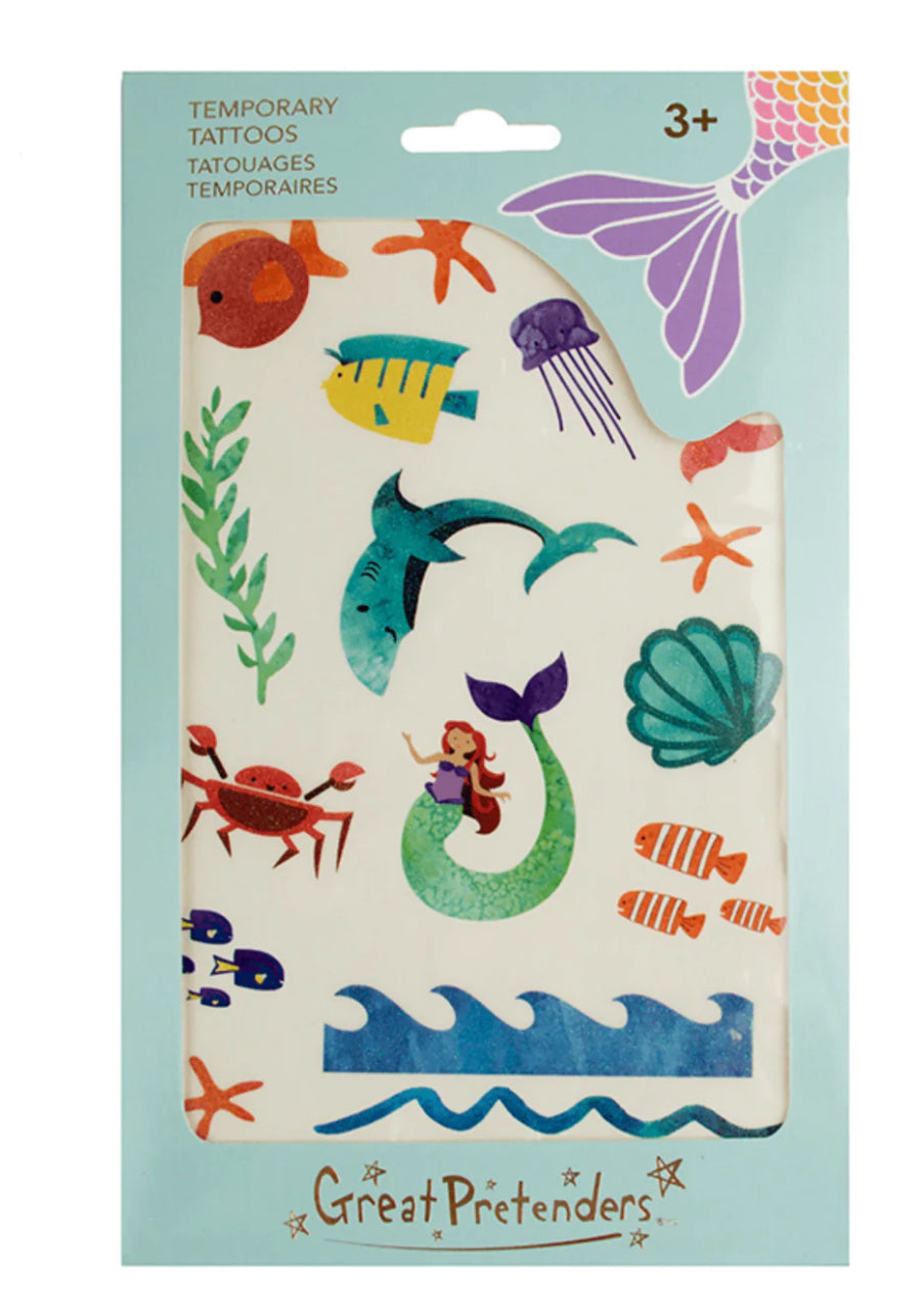 Mermaid Temporary Tattoos