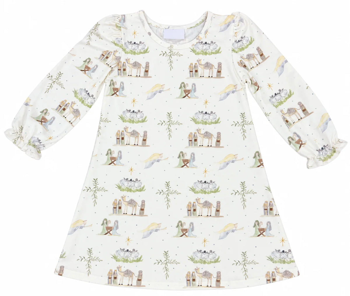 Away in a Manger Knit - Pippa Play Dress