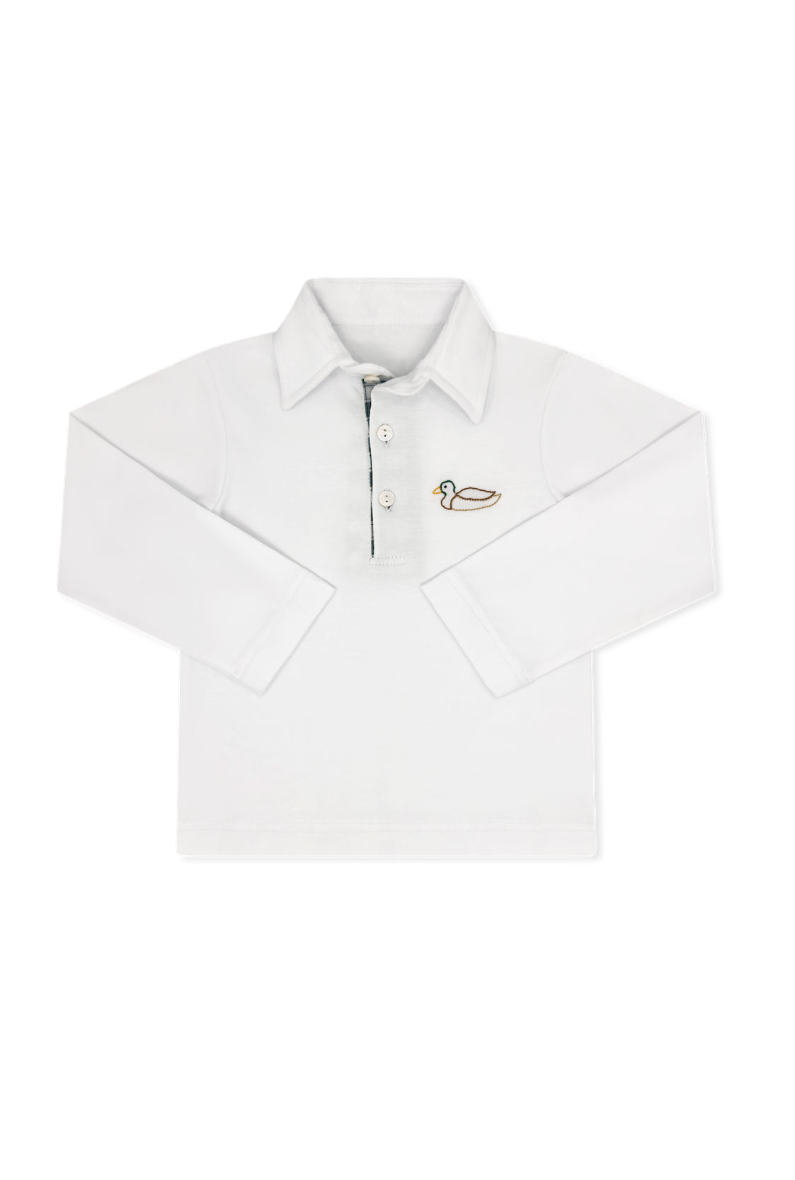 Parker Mallard Polo & William Check Pants Set