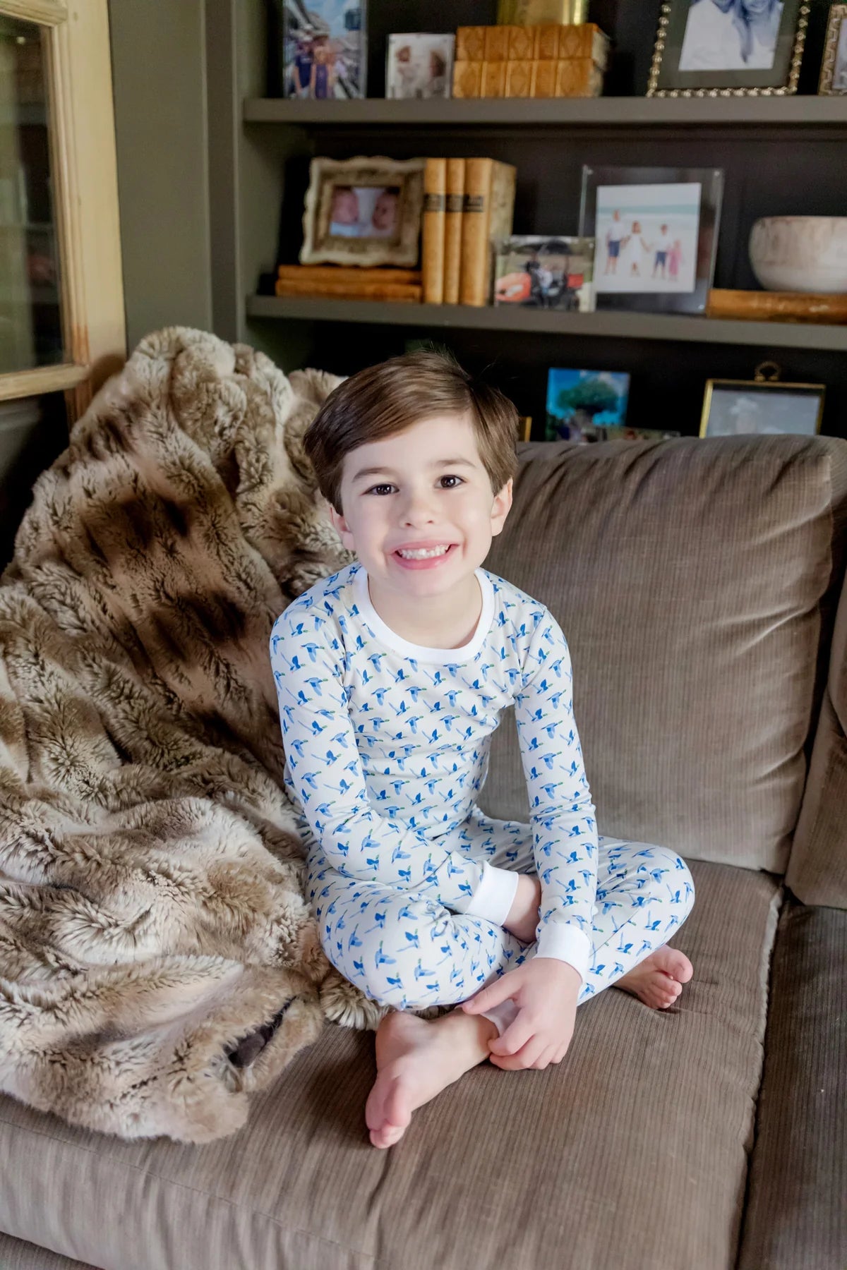Grayson Pajama Set - Mallard Ducks