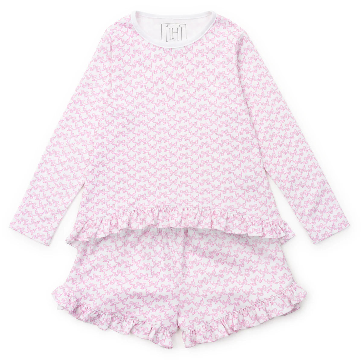 Rorie Short Set - Pretty Pink Bows