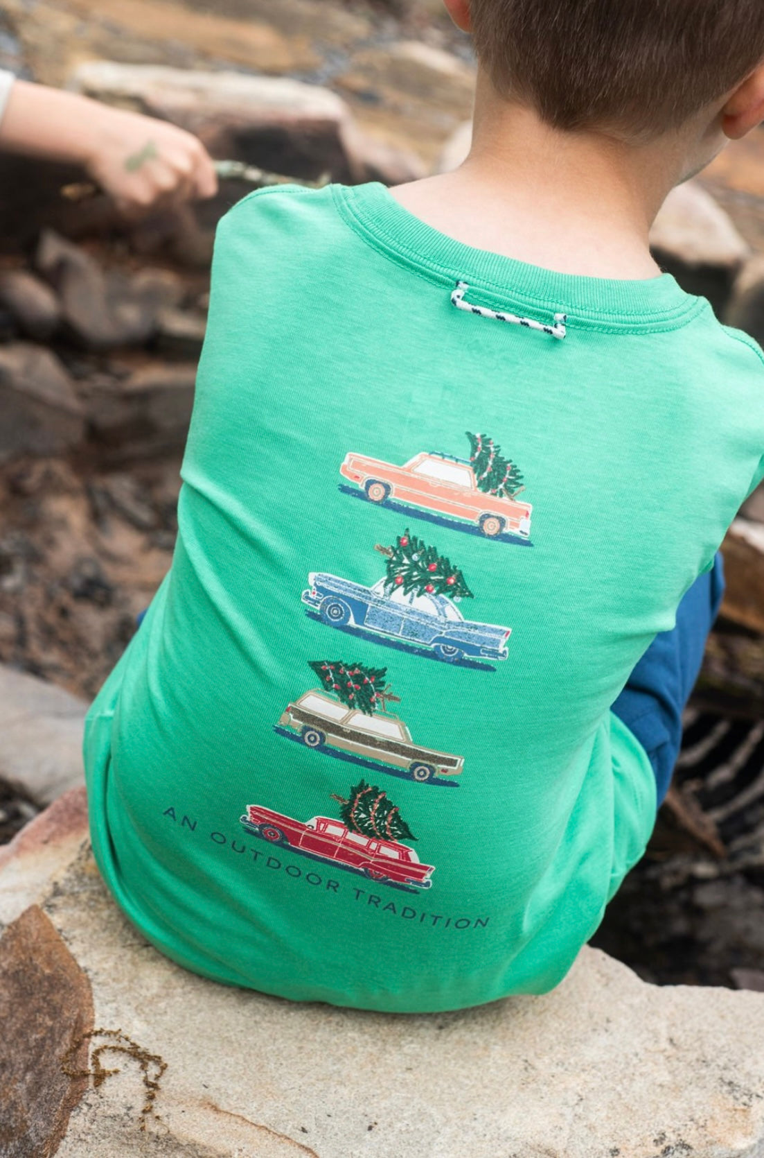Cotton Tee - Green Spruce