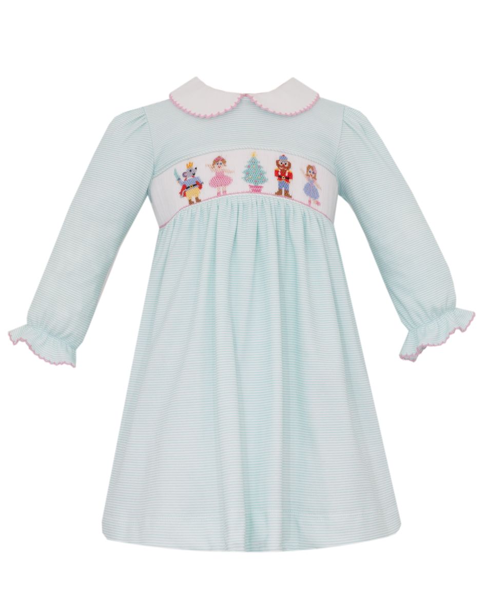 Nutcracker Smocked Knit - Dress