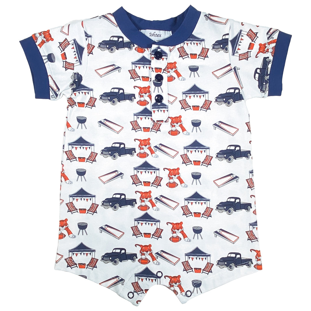 Tiger Boy's Romper