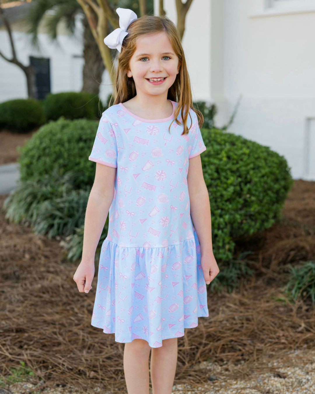 Loren Dropwaist Dress - Game On Knit