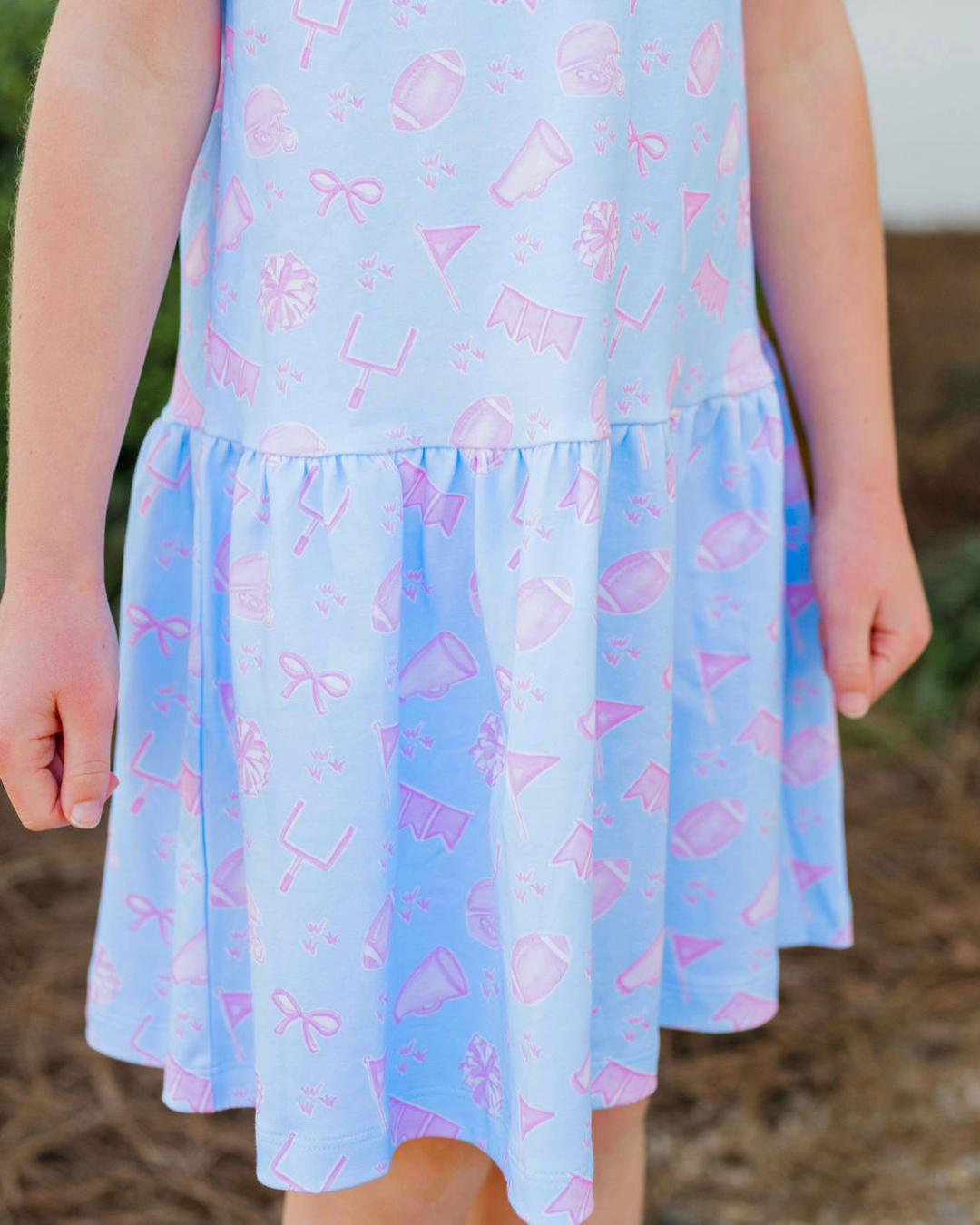 Loren Dropwaist Dress - Game On Knit