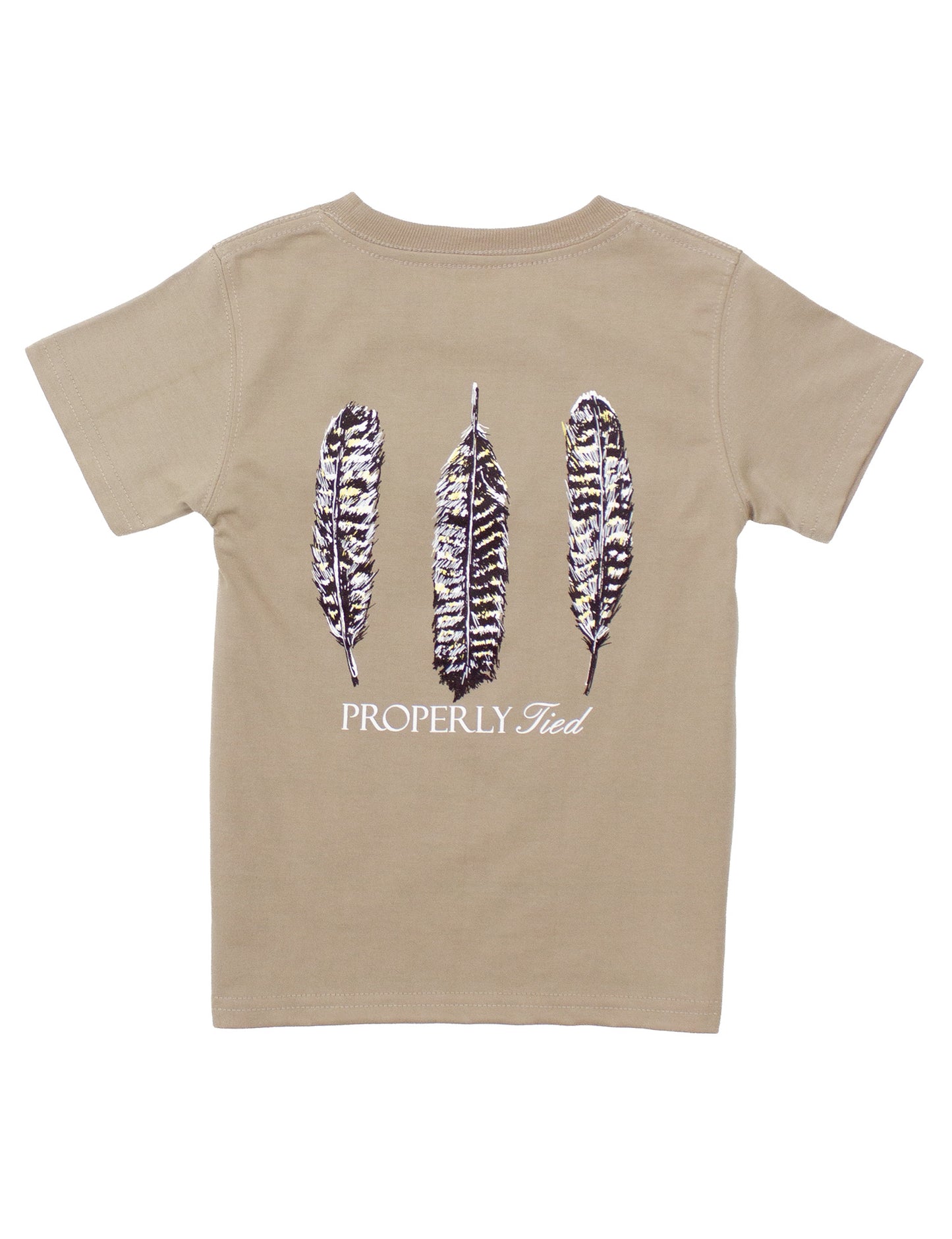 Properly Tied S/S Tee - Triple Feather
