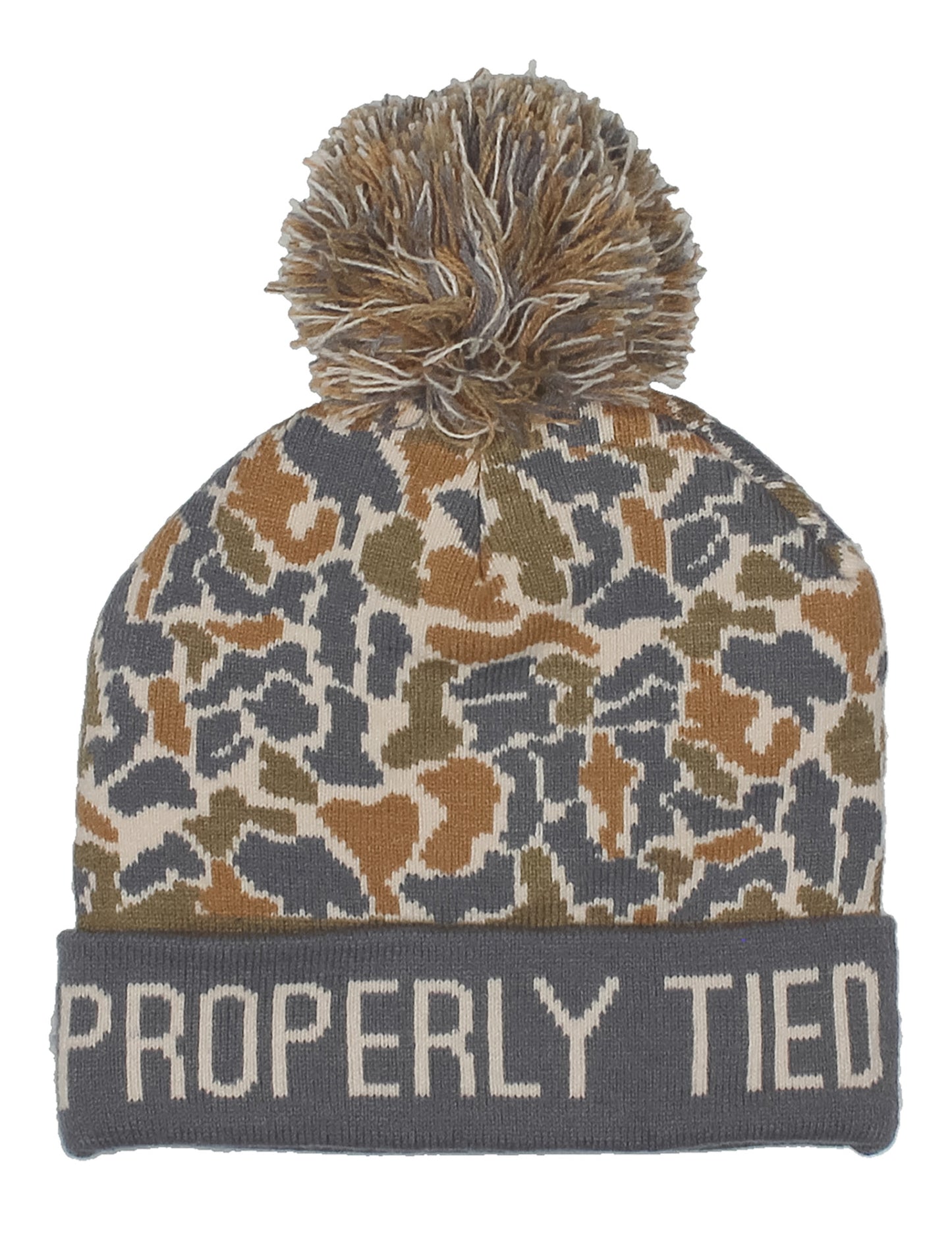 Properly Tied Breck Beanie - Field Camo