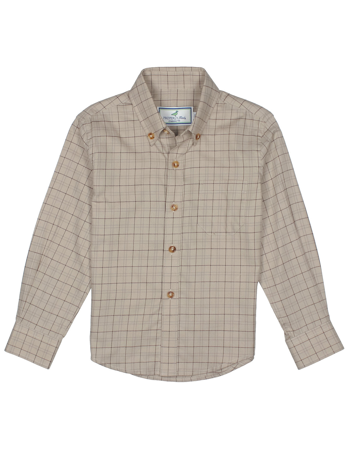 Properly Tied Woodland Sportshirt - Wheat Field