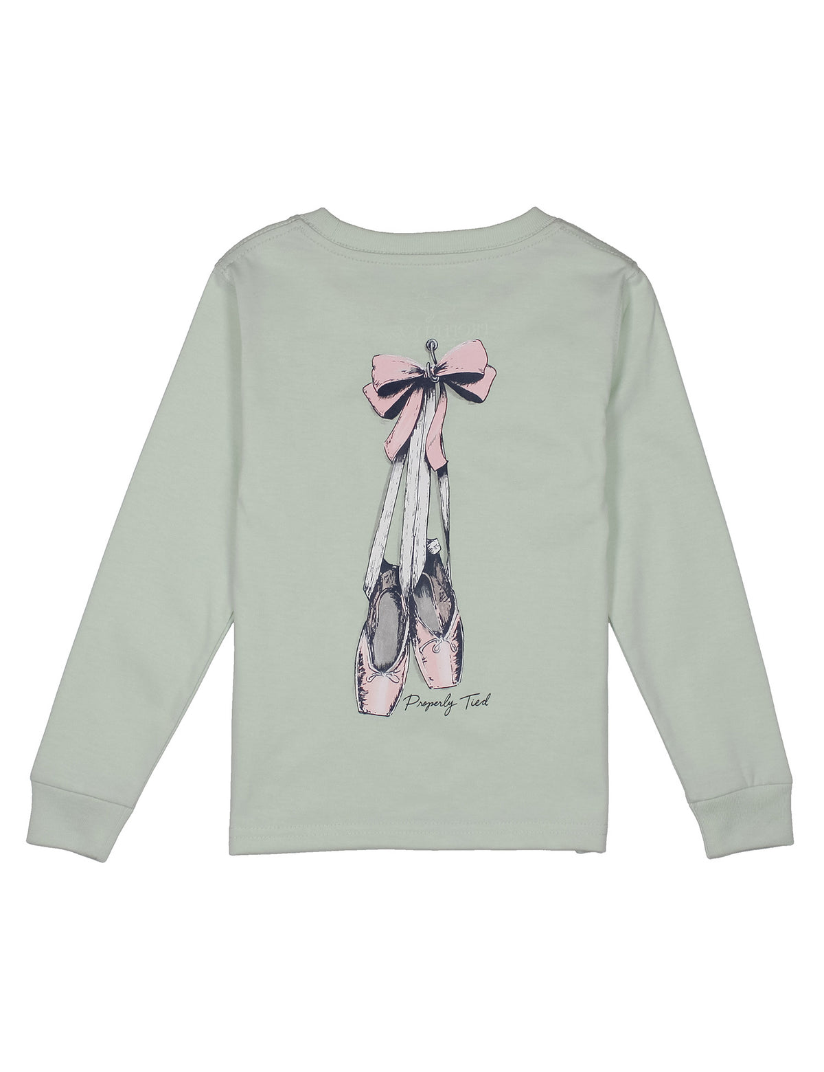 Properly Tied Girls Tee - Ballet