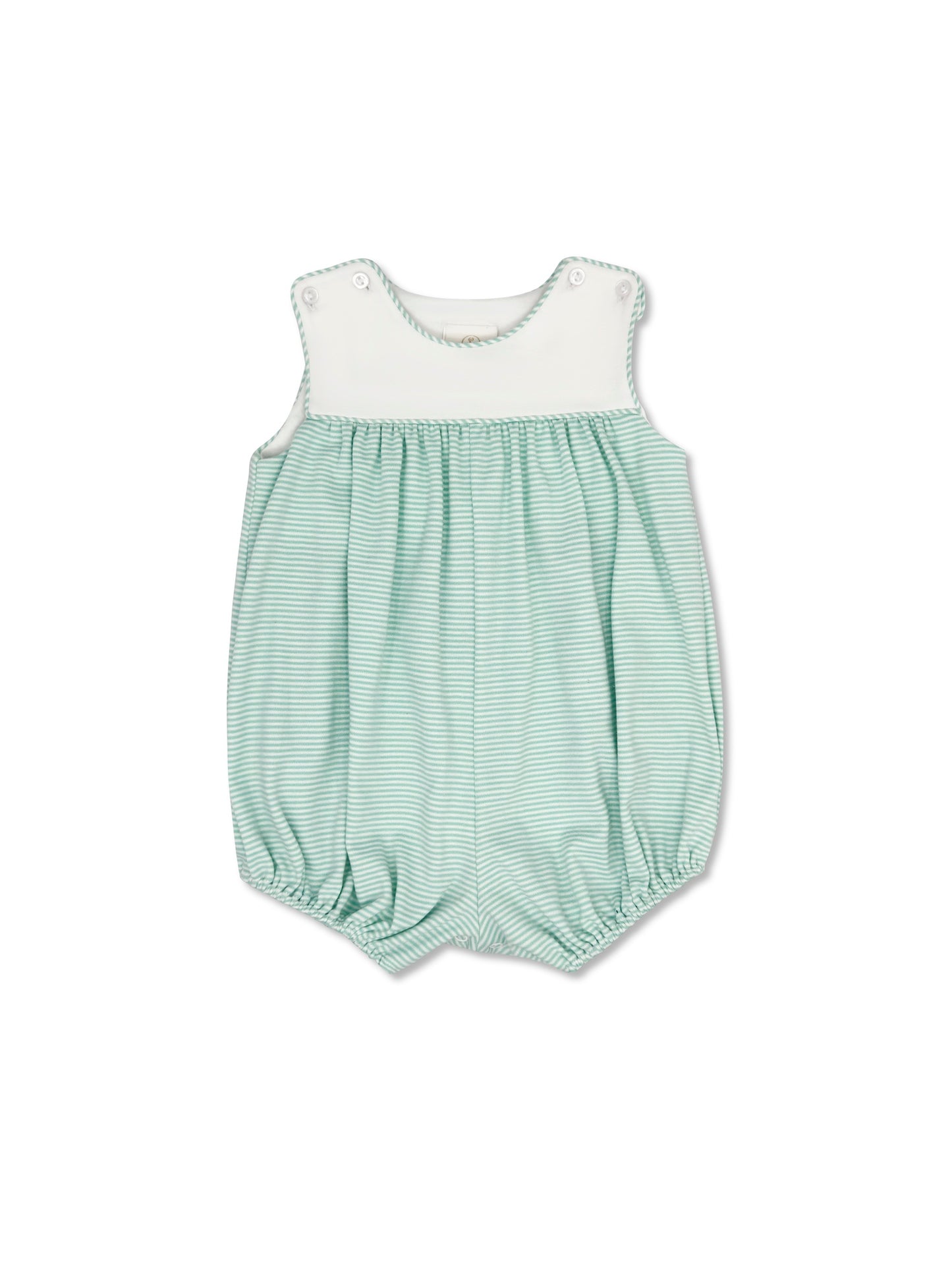 Charming Bubble - Memphis Aqua Stripe Knit
