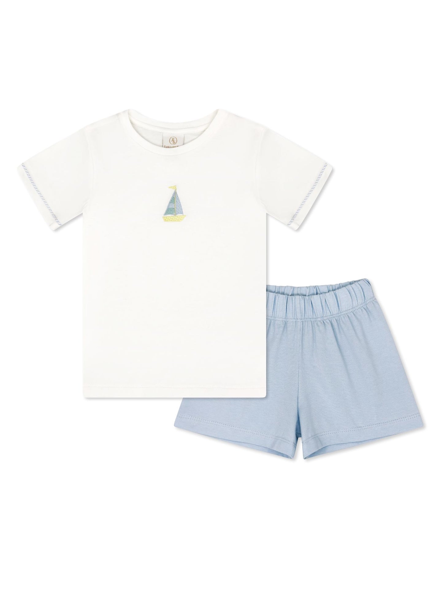 Preston Knit Short Set - Seahaven Sailboat