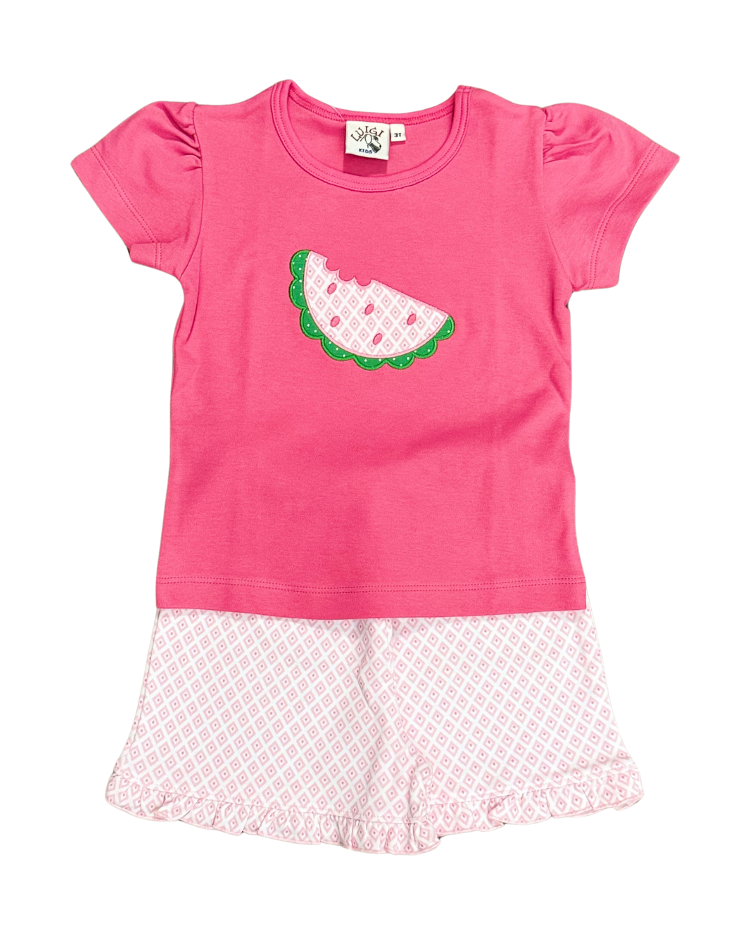 Luigi Watermelon Short Set