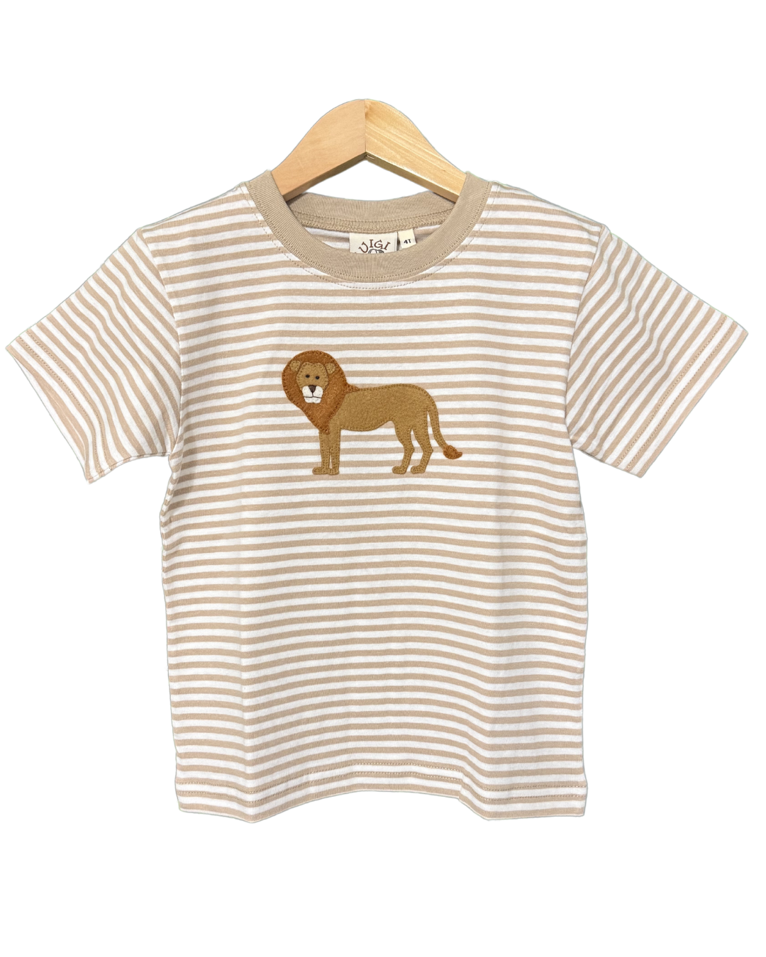 Luigi Lion Striped S/S Shirt