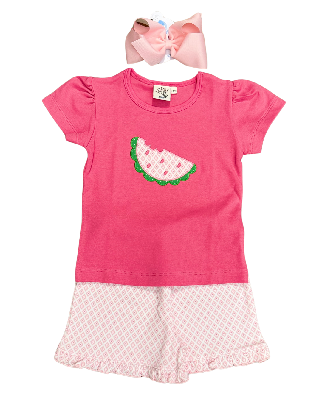 Luigi Watermelon Short Set