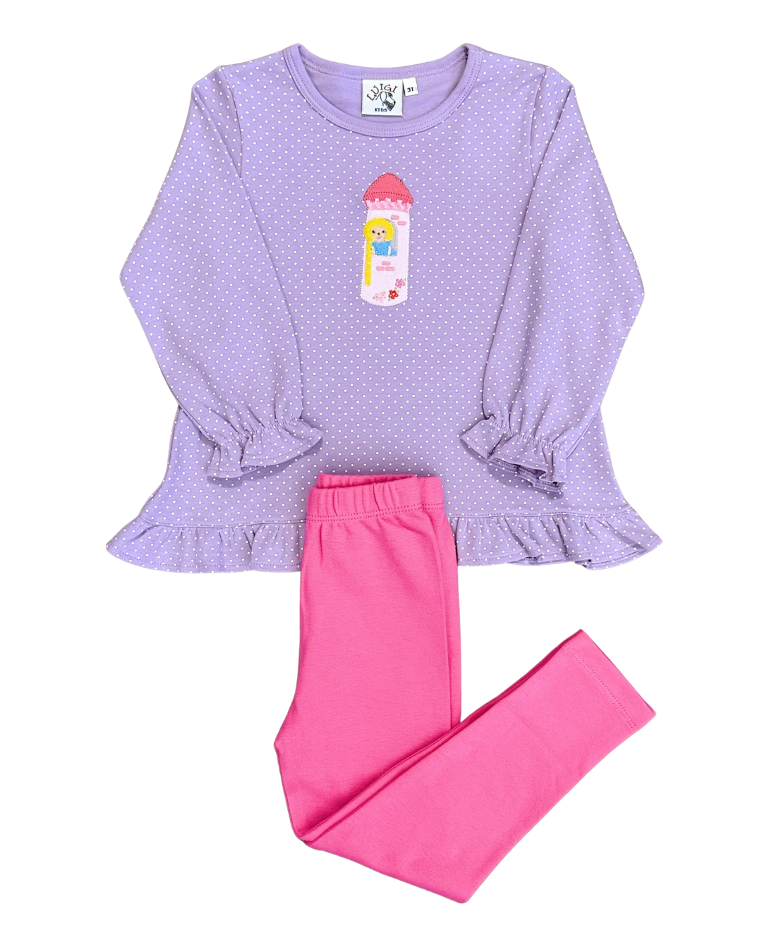 Luigi Rapunzel Legging Set