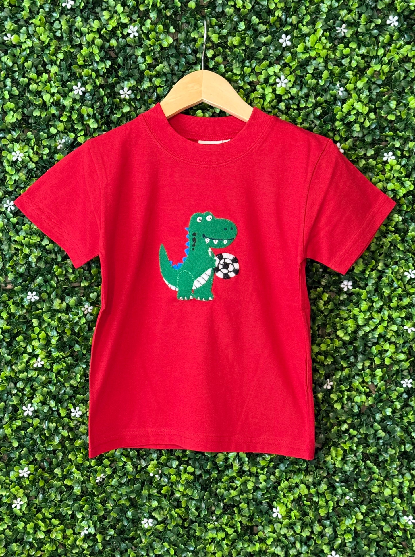 Luigi T-Rex with Soccer Ball S/S Shirt