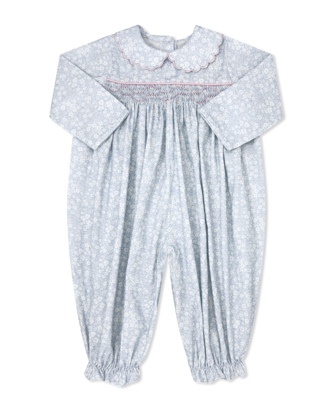 Snow Kissed Floral Corduroy - Marcie Romper