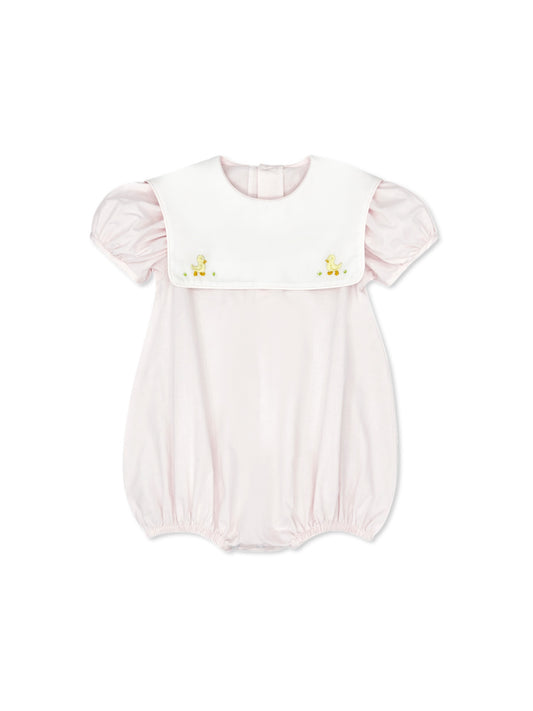 Hope Chest Bubble - Blessings Pink with Duck Embroidery