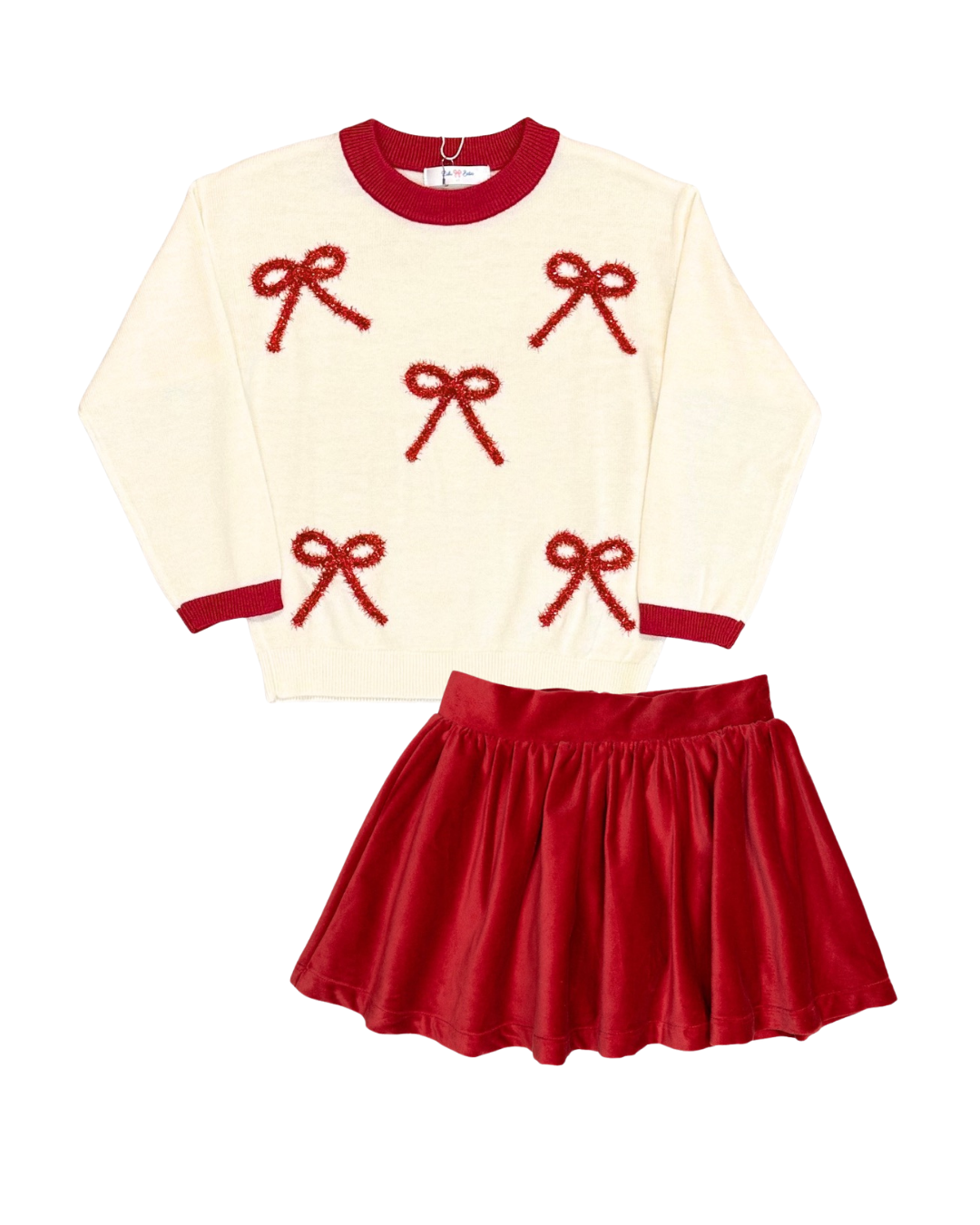 Red Velvet Skirt