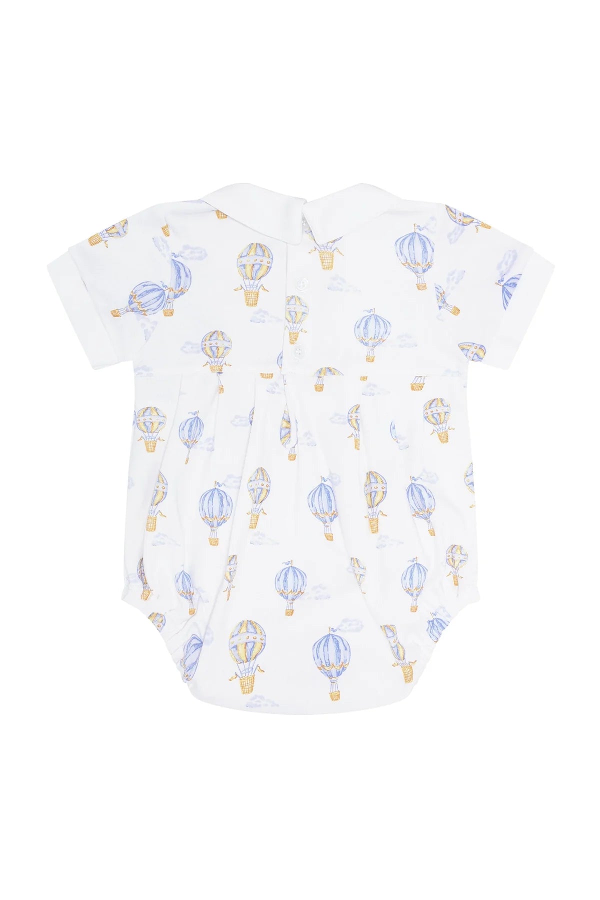 Blue Balloons Print Pima Bubble