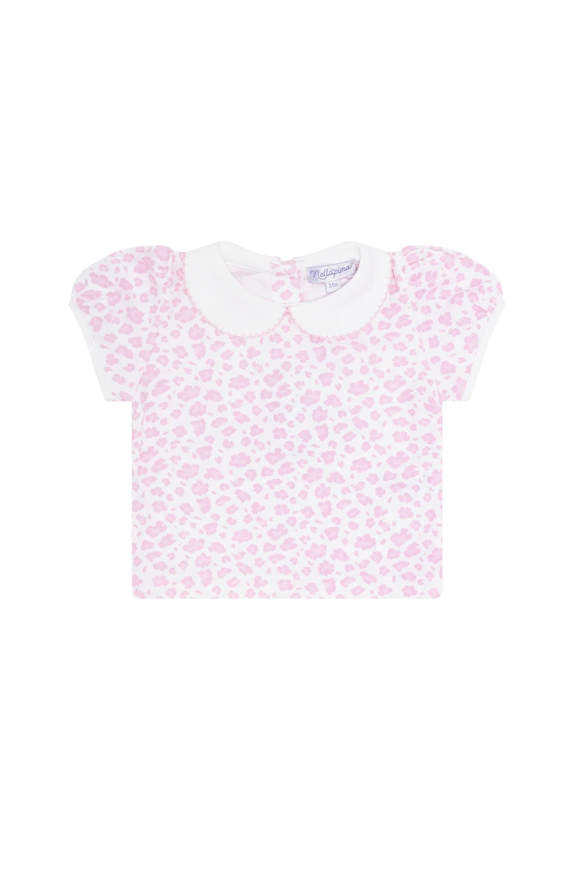 Pink Cheetah Print Pima Diaper Set