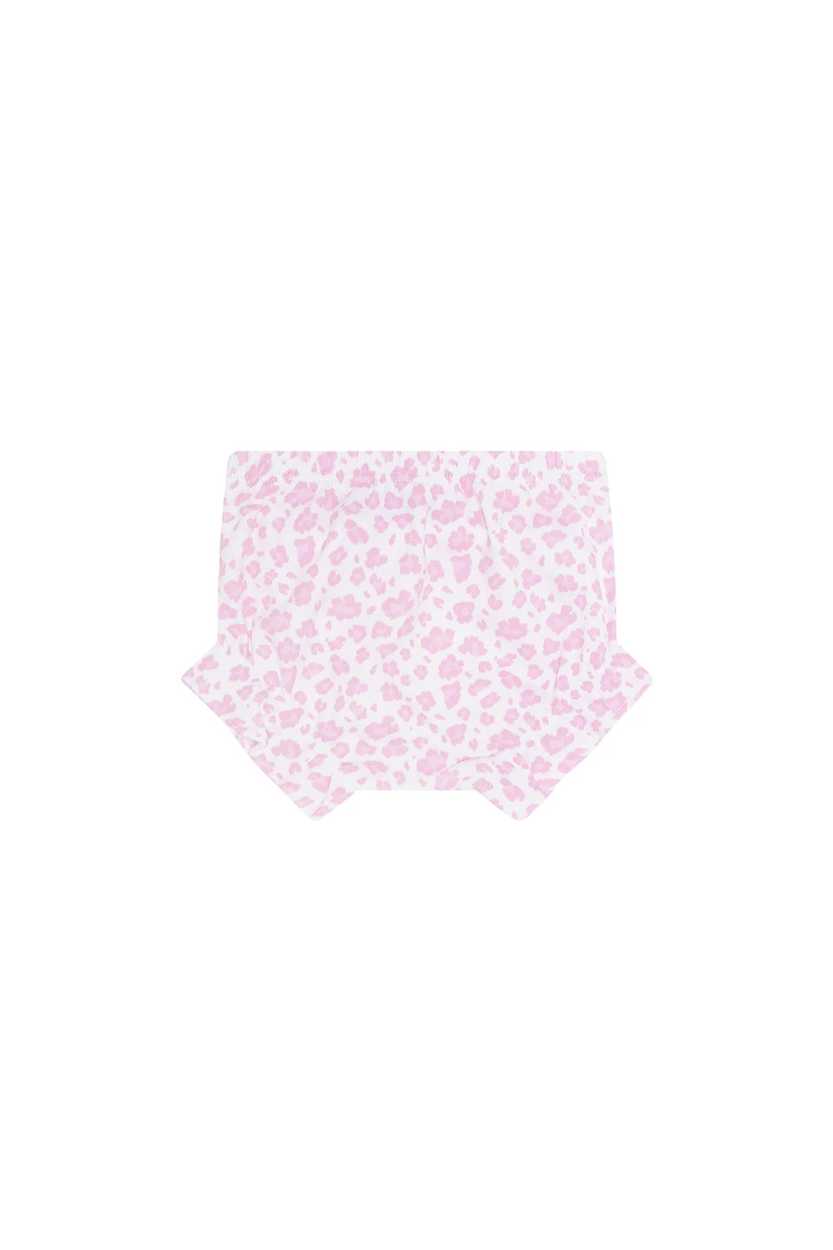 Pink Cheetah Print Pima Diaper Set