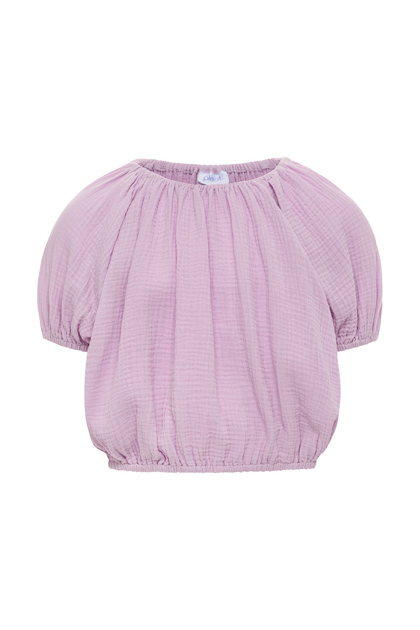 Pleat Alexis Top - Orchid