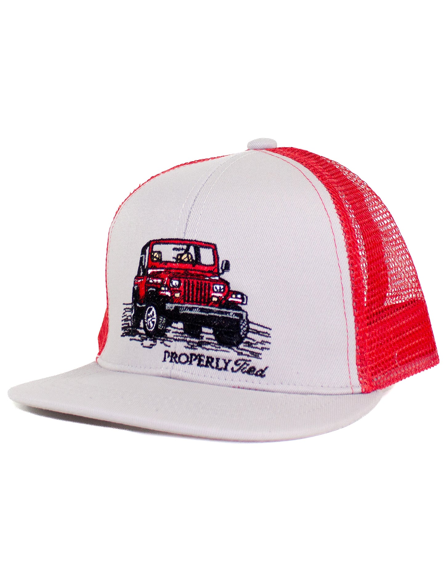 Properly Tied Boys Trucker Hat - Off Road