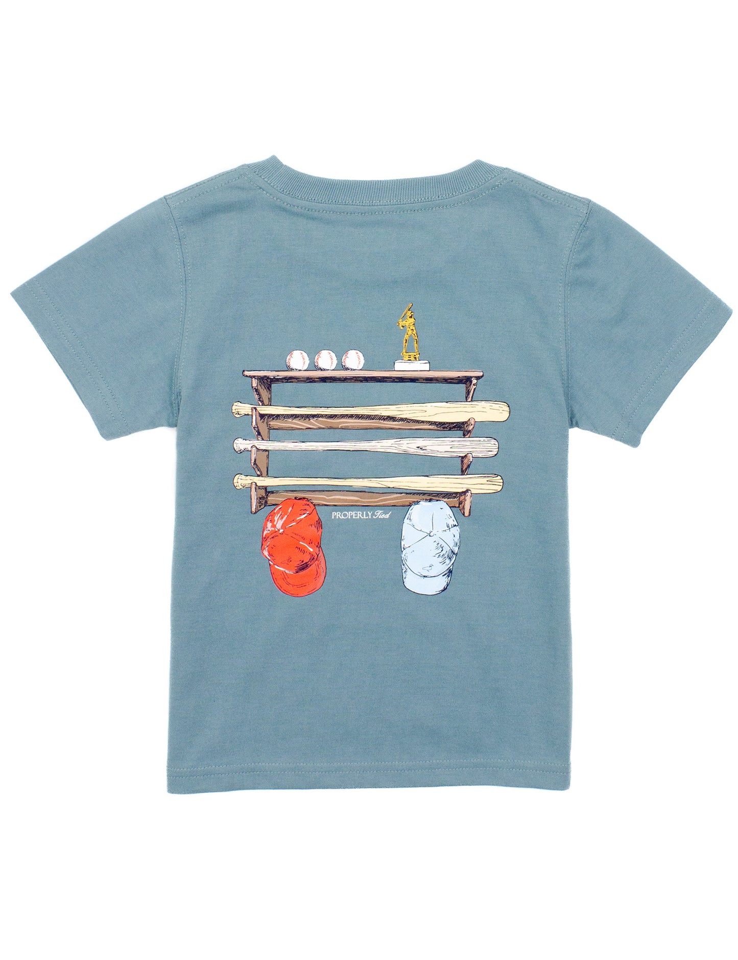Properly Tied Short Sleeve Tee - Bat Rack