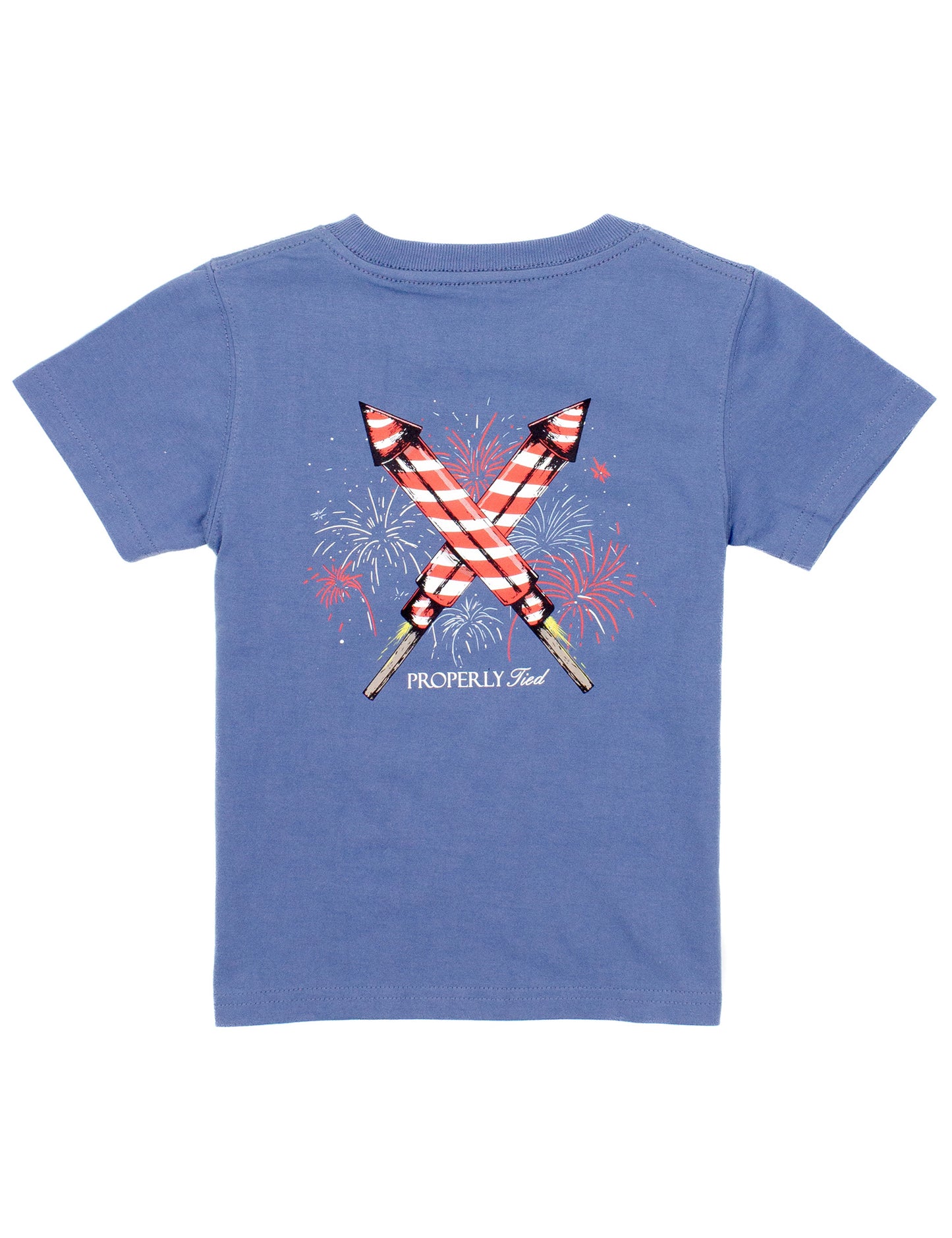 Properly Tied Short Sleeve Tee - Firecracker