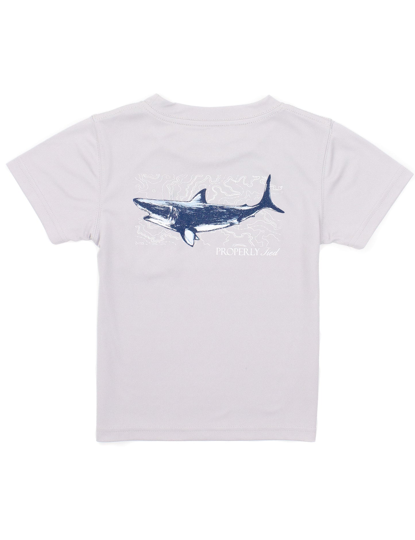 Properly Tied Performance Tee - Shark
