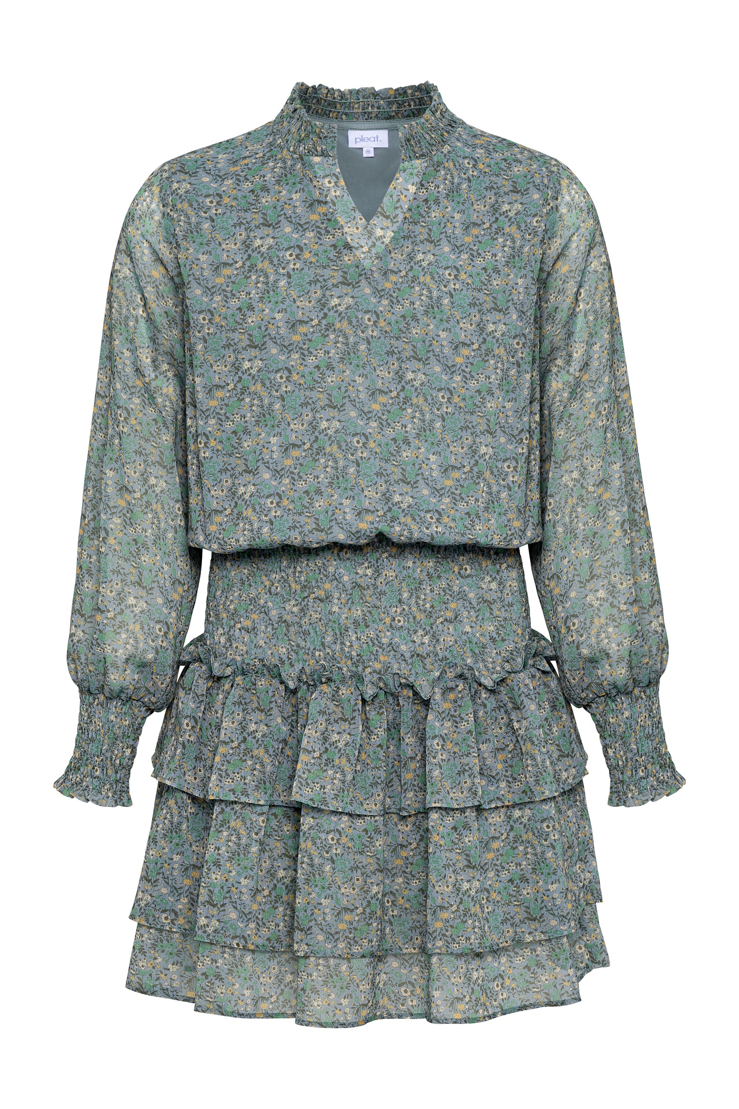 Pleat Harriet Dress - Marigolds