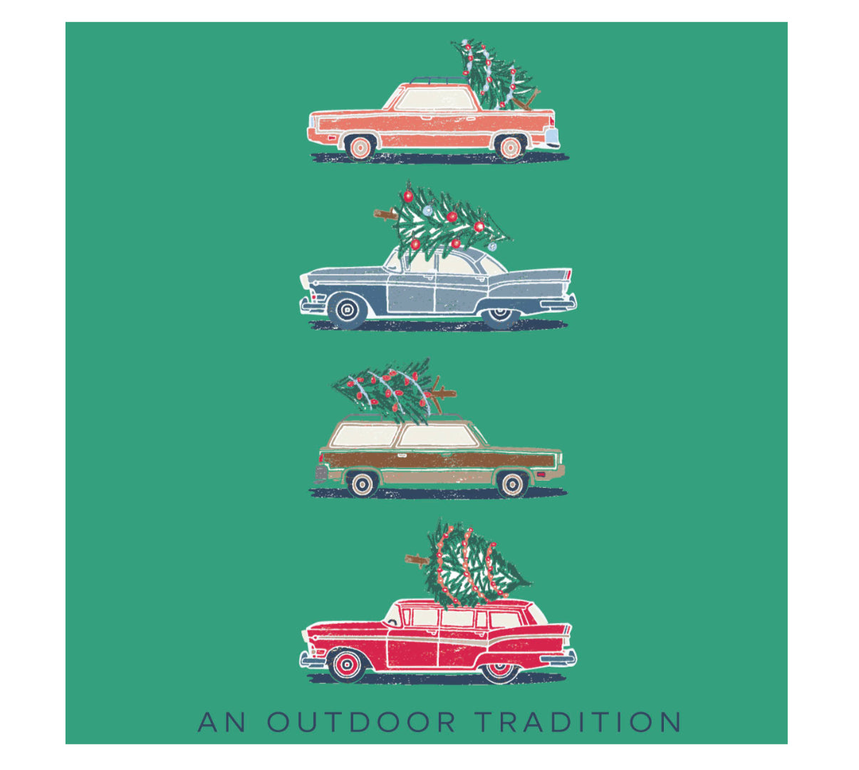Cotton Tee - Green Spruce
