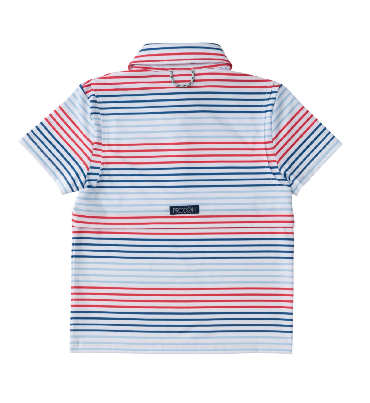Pro Performance Polo - America Stripe