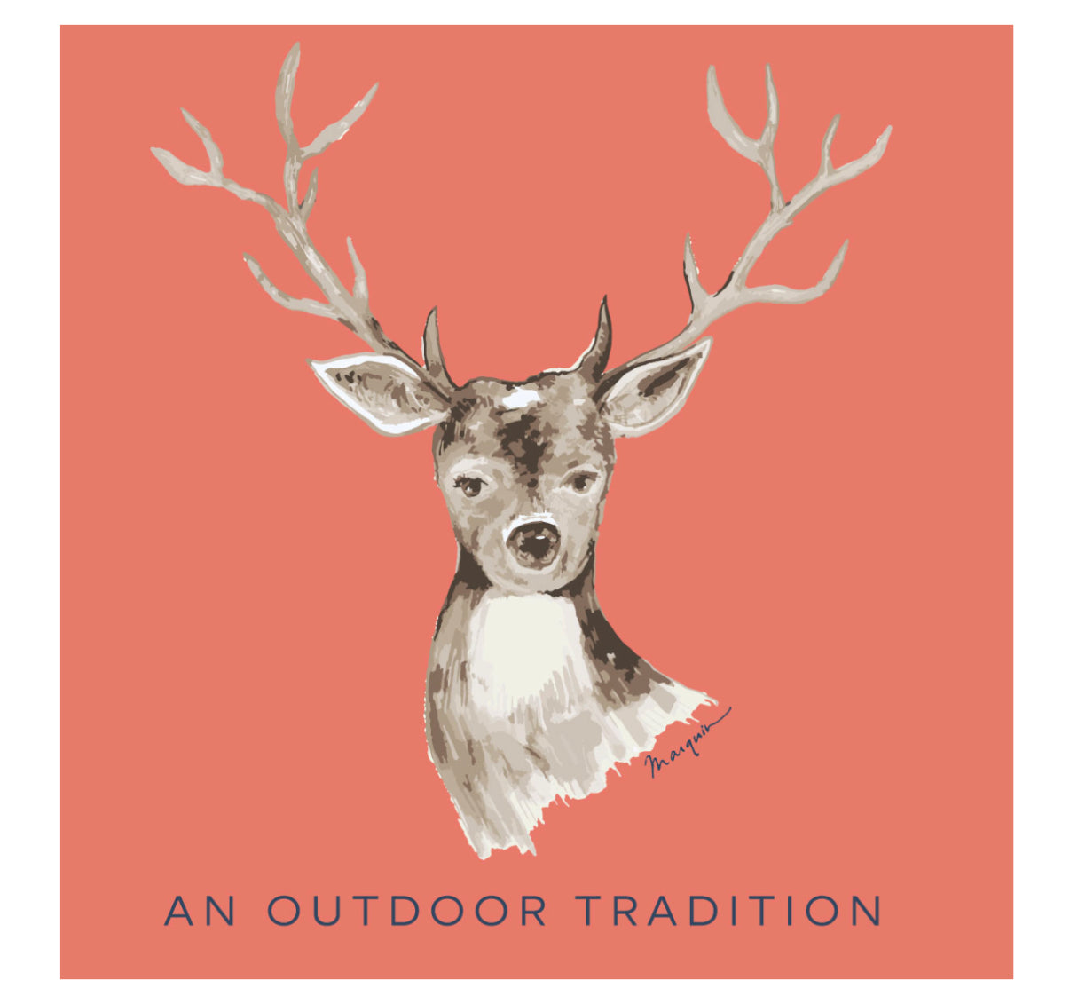 Pro Performance Fishing Tee - Crabapple Buck