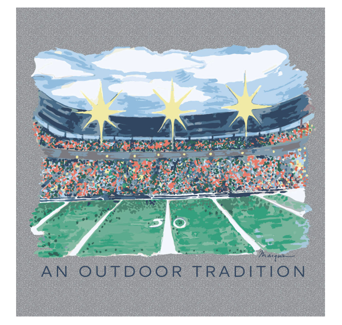 Pro Performance Fishing Tee - Football