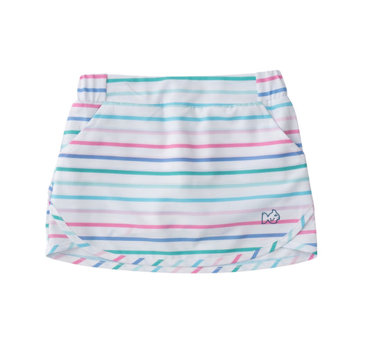 Carolina Catch Skort - Lola Multi Color Stripe