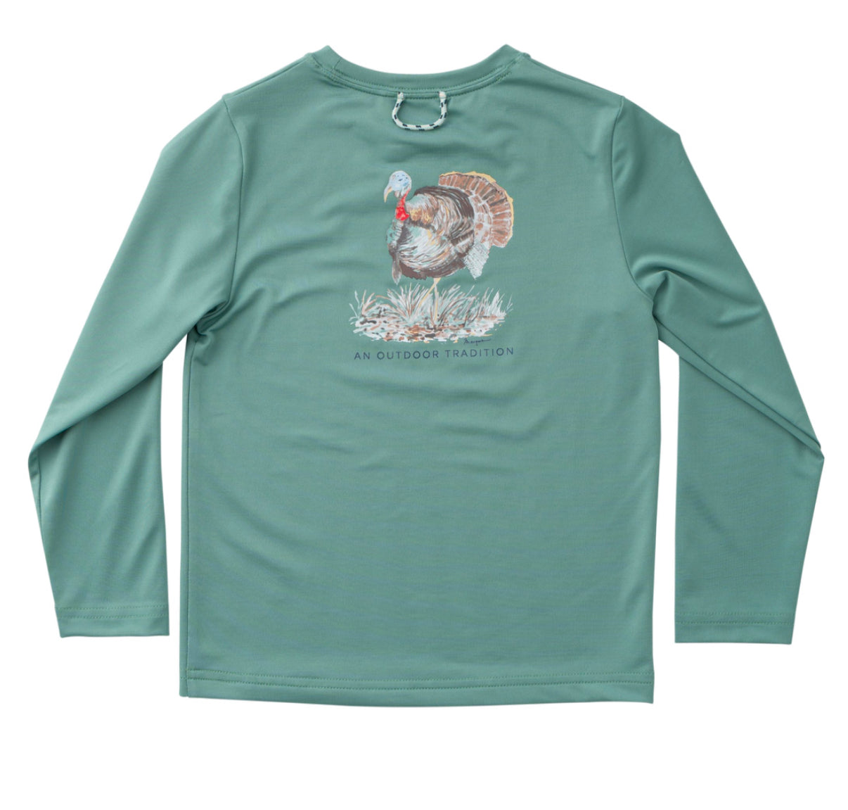 Pro Performance Fishing Tee - Frosty Spruce Turkey