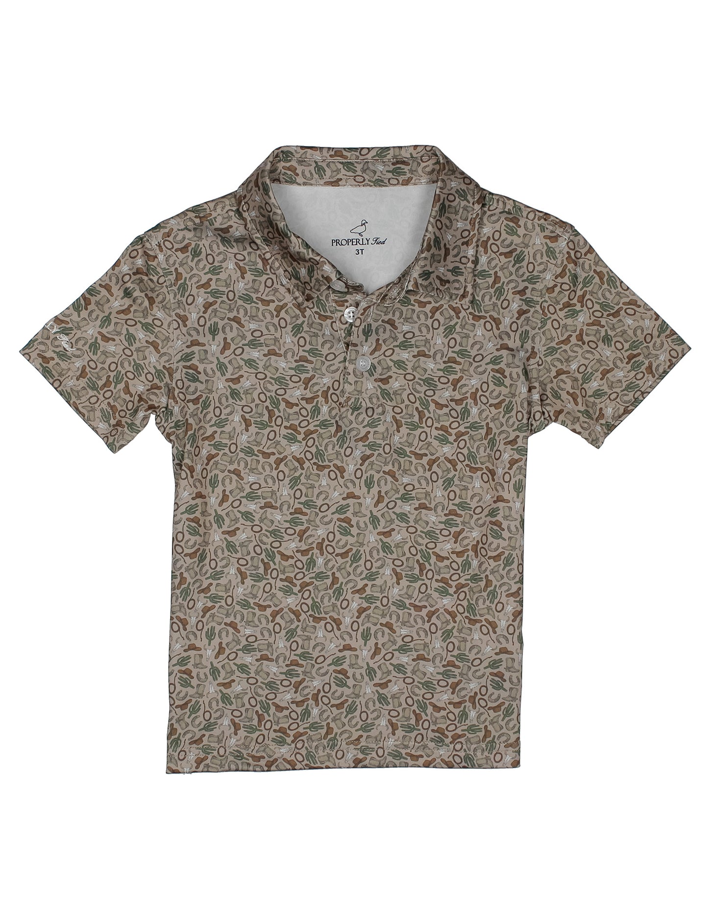 Properly Tied Inlet Polo - Cowboy