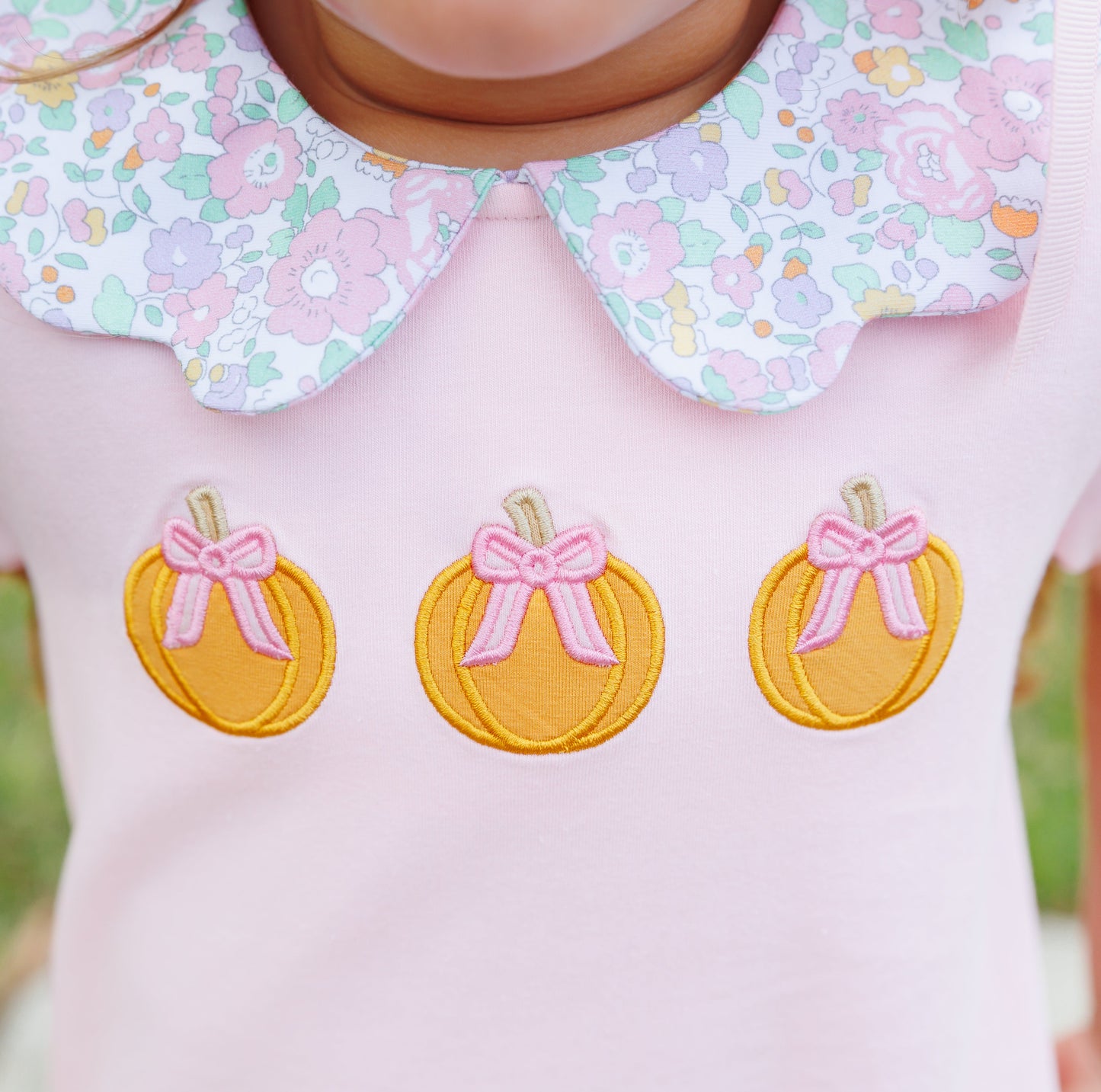 Pumpkin Floral - Short Set